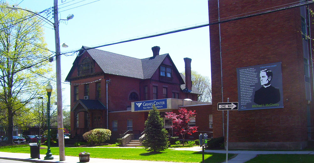 Yale University Hospital at Saint Raphael Campus on Chapel Street.